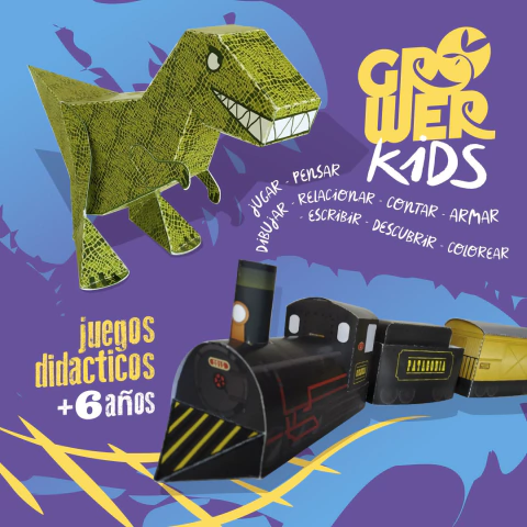COMBO GROWER KIDS +6 AÑOS