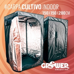 Carpa de cultivo 150x150x200cm