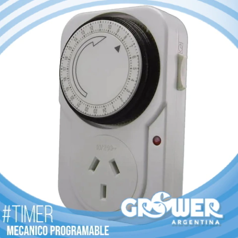 Timer Mecánico Programable