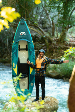 Kayak Inflable Aquamarina Steam Profesional - 1 Persona en internet