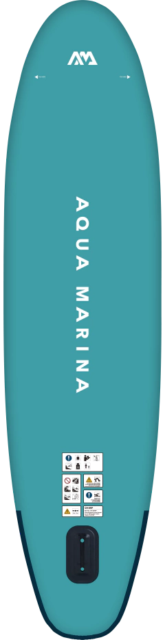 TABLA STAND UP PADDLE INFLABLE VAPOR 140 KG CON ASIENTO - aquamarina
