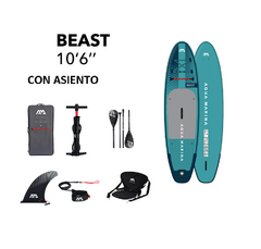 Tabla Stand Up Paddle Sup Beast 140 KG Con Asiento Isup MODELO 2023 - comprar online