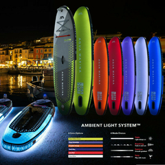 Imagen de Tabla de Stand Up Paddle GLOW con sistema de iluminación ambiental - LED multicolor