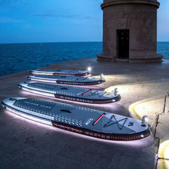 Tabla de Stand Up Paddle GLOW con sistema de iluminación ambiental - LED multicolor