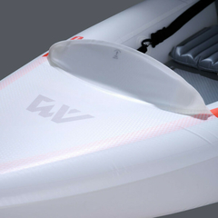 Kayak inflable ultraligero premium de TPU Aqua Marina HALVE 398 para 1/2 personas - aquamarina