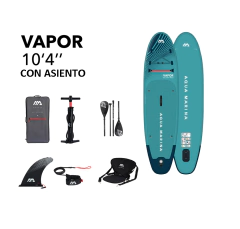 TABLA STAND UP PADDLE INFLABLE VAPOR 140 KG CON ASIENTO - comprar online