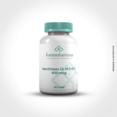 Metilfolato 5-MTHF 400mcg Formulárium 30 Cápsulas