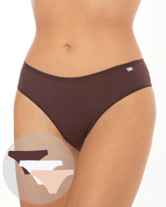 Kit 3 Calcinhas Biquíni em Microfibra - comprar online