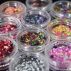 Glitters Confetti encapsulado x 12 u (2 tonos)