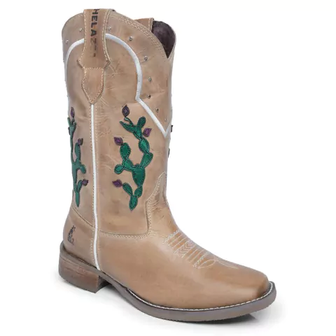 Bota Texana Feminina Cibele Ref. 4775