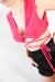 TOP SATÉN, HIBISCUS (NEGRO) - comprar online