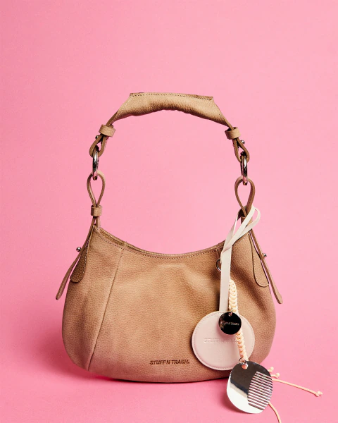 Handle Mini Bag + Charm Espejo