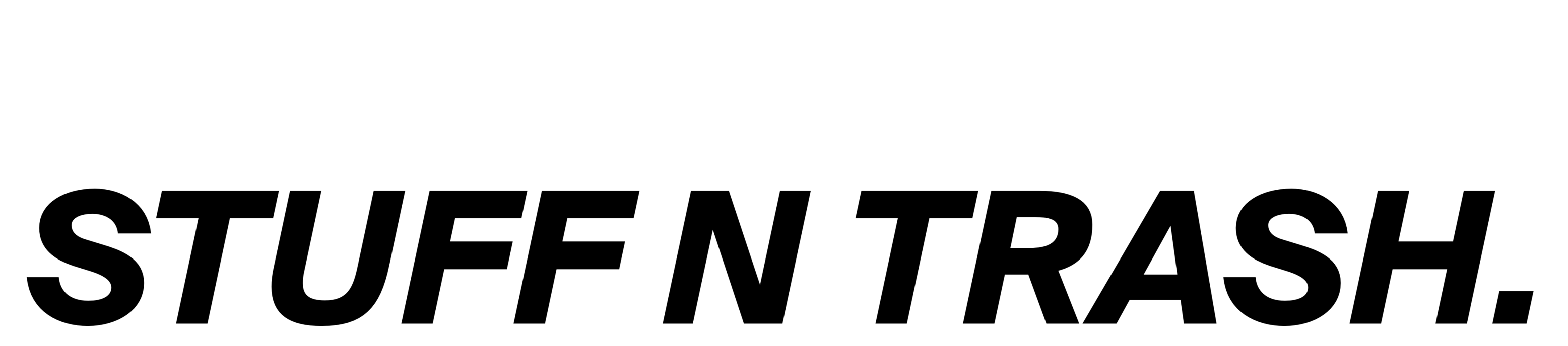 Banner de stuff and trash