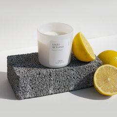 vela perfumada Limão Siciliano