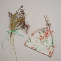 Gorro primavera rosa
