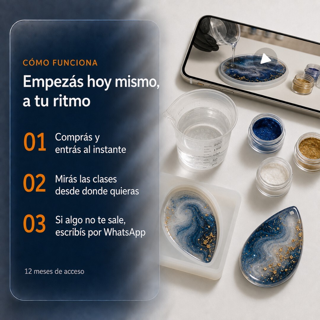 C&oacute;mo funciona el curso en 3 pasos