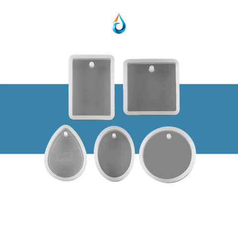 Pack 5 Moldes Dijes Colgantes - comprar online