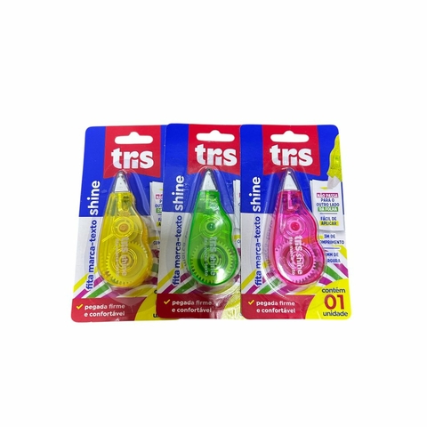 FITA MARCA TEXTO SHINE 3MX5MM - TRIS