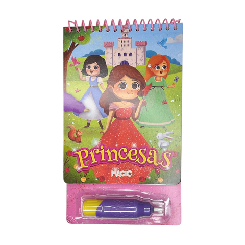 Livro Aqua Book Princesas
