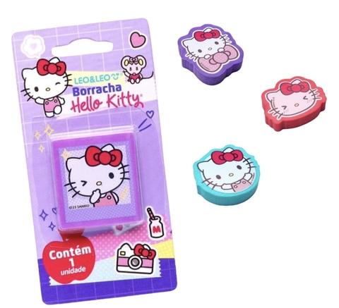 Blister com Borracha Hello Kitty - LEOELEO