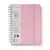 Planner Wire-o Semanal Pastel A5 Rosa Permanente- Sem Data