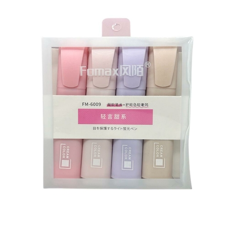 Marca texto Tons Pastéis- 4 cores