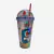 Copo com Tampa e Led Kawaii Infantil- 450ML - Mundo de Zé Papelaria para Presentear