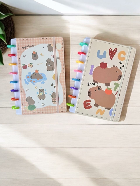 Caderno de Disco Capivara A5