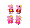 aplique emborrachado peppa pig 38mm 2und - 3734 - comprar online