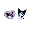 aplique acrílico kuromi hello kitty 40mm 1und - 4211 - comprar online