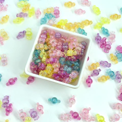 miçanga transparente bombons cores diversas 20g - 5855