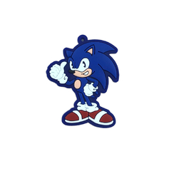 pingente emborrachado sonic 57mm 1und - 6135