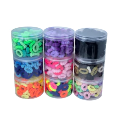 pote de xuxinha pp ondulada com aproximadamente 100und - 6545 - comprar online