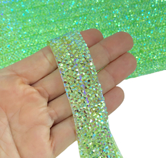 manta de strass verde limão - 6803 - comprar online