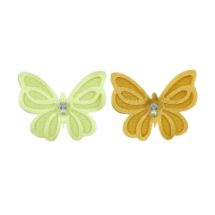 aplique borboleta de tecido 55mm 1und - 7781 - comprar online