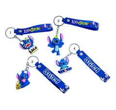 chaveiro emborrachado stitch 50mm 1und - comprar online