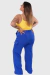 Calça Cargo Reta Maju Azul - Mari Gelinski Store - MGS