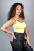 Blusa Alcinha Alice Amarelo Manteiga