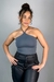 Body Amarração Vitória Cinza - comprar online