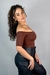 Body Ombro a Ombro Alessandra Marrom na internet