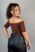 Imagem do Body Ombro a Ombro Alessandra Marrom