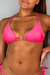 Top Biquíni Cortininha Glow Rosa