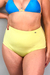 Calcinha Biquíni HotPant Glow Verde Pistache