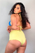 Calcinha Biquíni HotPant Glow Verde Pistache na internet