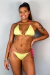 Top Biquíni Cortininha Glow Verde Pistache & Rosa - comprar online