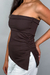 Tube Top Laura Café - comprar online