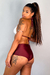 Calcinha Biquíni HotPant Glow Bordô - loja online