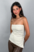 Tube Top Laura Off White na internet