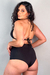 Calcinha Biquíni HotPant Glow Preta - loja online