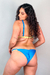 Top Biquíni Fixo Glow Azul Céu & Verde Pistache na internet